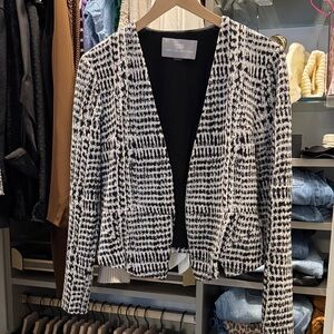 Tart Collections Monochrome Women's Blazer - S
